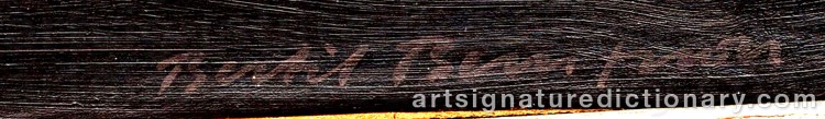Signature by Bertil BERNTSSON
