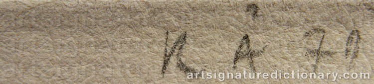 Signature by Richard ÅRLIN