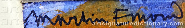 Signature by Martin EMOND