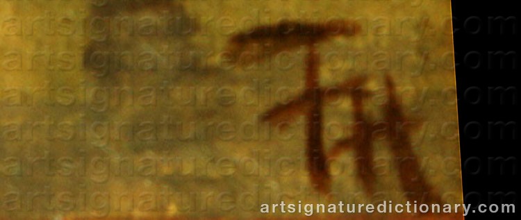 Signature by Erik HENNINGSEN