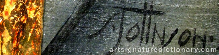 Signature by Sven JONSON