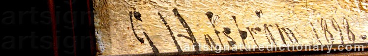 Signature by Axel Gillis HAFSTRÖM