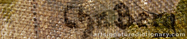 Signature by Christian BERG