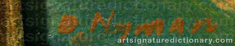 Signature by Olle NYMAN