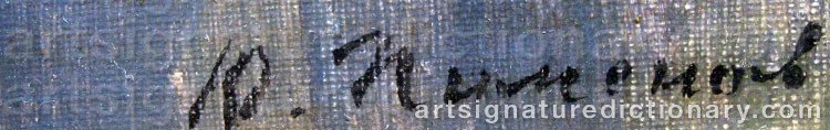 Authentic signature by Yuri Ivanovich PIMENOV on  artwork
