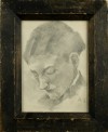 Close-up details showing Helene SCHJERFBECK signature forgery characteristics
