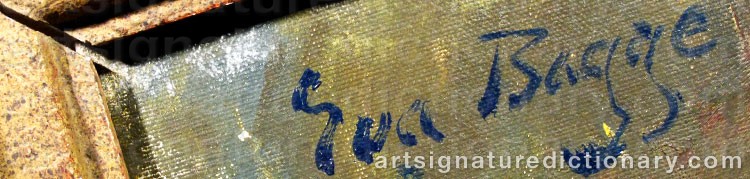 Signature by Eva BAGGE