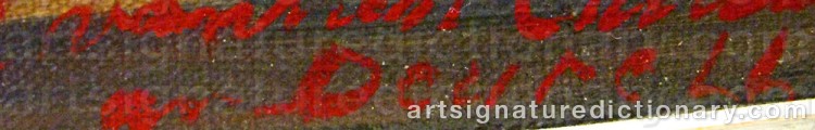 Signature by Sven DEURELL