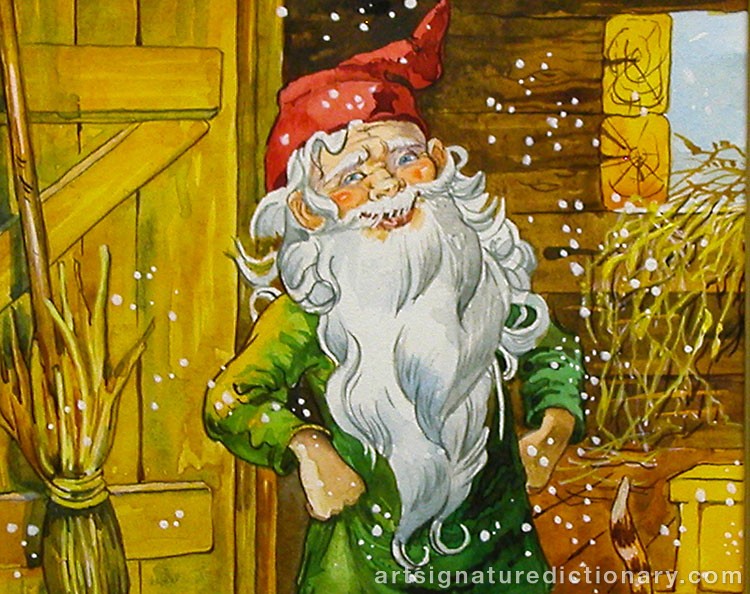 Close-up details showing Jenny NYSTRÖM signature forgery characteristics