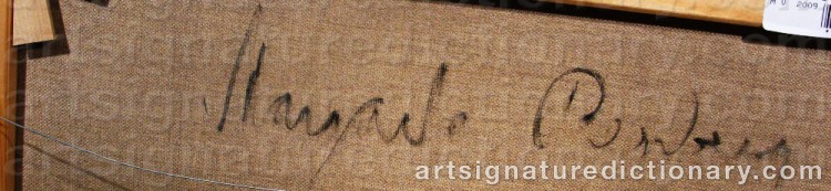Signature by Margareta RENBERG