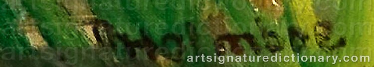 Signature by Thorolf HOLMBOE