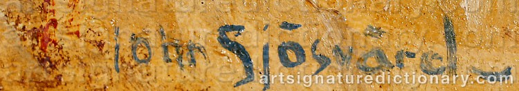 Signature by John SJÖSVÄRD