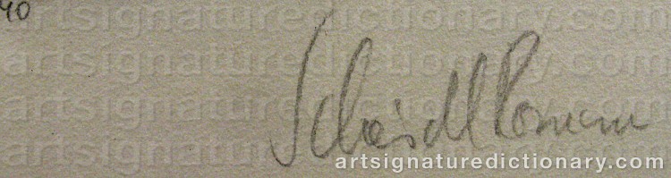 Signature by Roman SCHEIDL