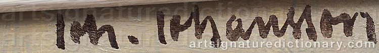Signature by Johan JOHANSSON