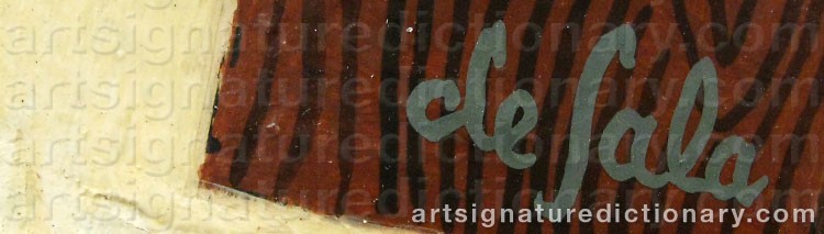 Signature by Eugene De SALA