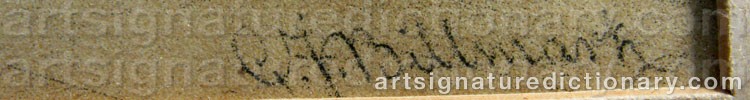 Signature by Carl Johan BILLMARK