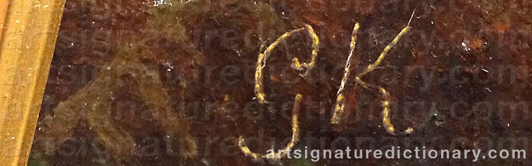 Signature by Lars Gustav KINMANSSON