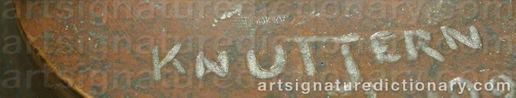 Signature by Knut JERN