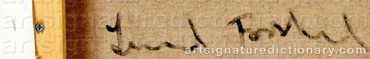 Signature by Leonard FORSLUND