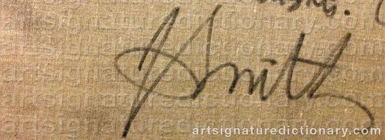 Signature by John Noel SMITH
