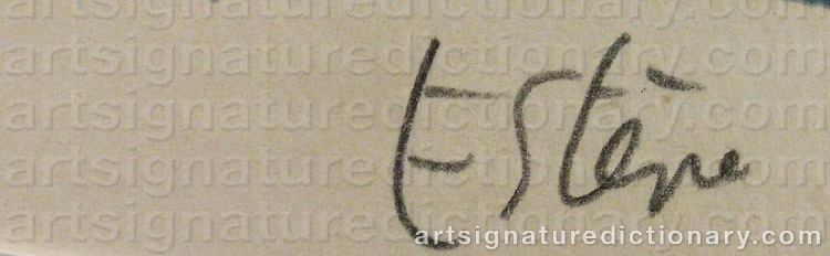 Signature by Maurice ESTEVE