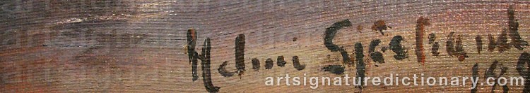 Signature by Helmi SJÖSTRAND