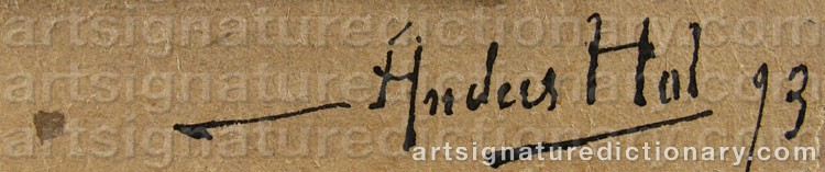 Signature by Anders HOL