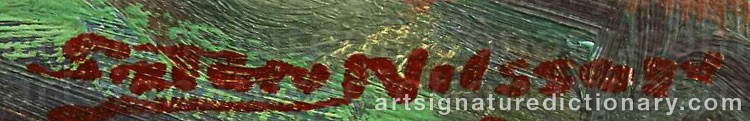 Signature by Sixten NILSSON