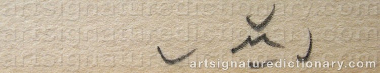 Signature by Roberto MATTA