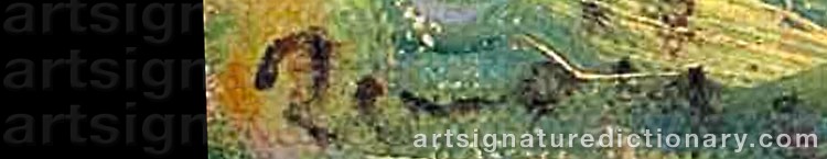 Signature by Pierre Auguste RENOIR