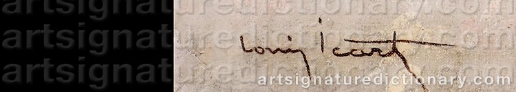Signature by Louis ICART