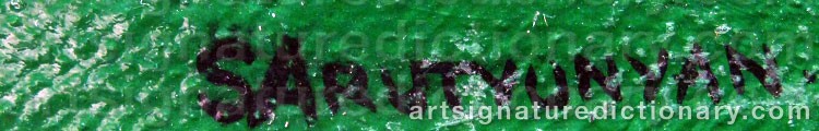 Signature by Soren ARUTYUNYAN
