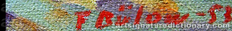 Signature by Folke BÜLOW
