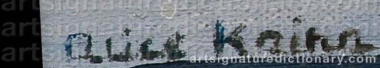 Signature by Alice KAIRA