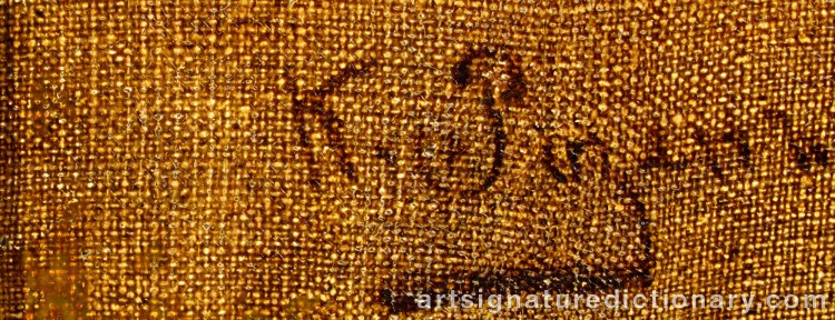 Signature by Karl Ioganovich ROSEN