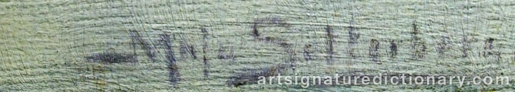 Signature by Maja SETTERBERG