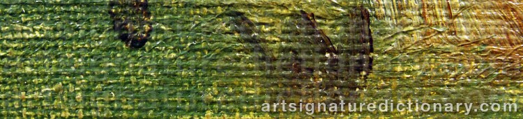 Signature by Victor WESTERHOLM