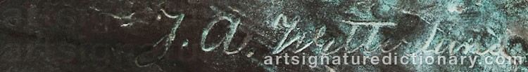 Signature by Johan Axel WETTERLUND