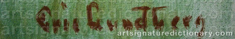 Signature by Eric LUNDBERG