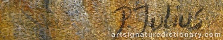 Signature by Per JULIUS