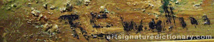 Signature by Ragnar SWAHN