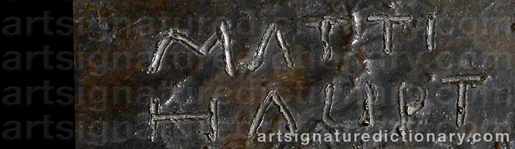 Signature by Matti HAUPT