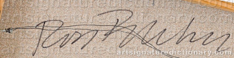 Signature by Ross BLECKNER