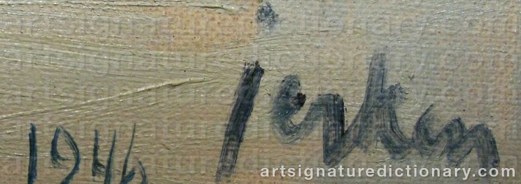 Signature by Erik JERKEN