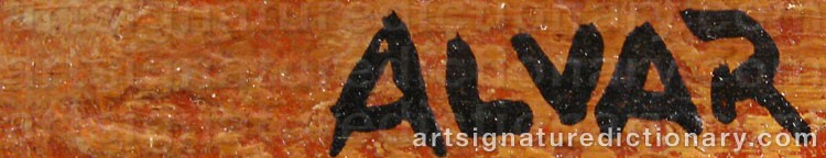 Signature by Alvar ‘Alvar’ SUÑOL MUÑOZ RAMOS