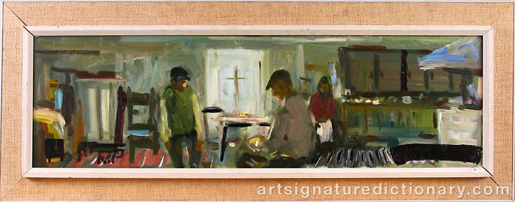 Close-up details showing Ragnar PERSON signature forgery characteristics