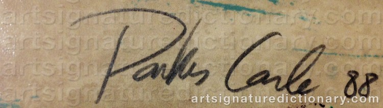 Signature by Pontus CARLE