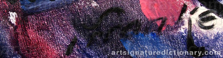 Signature by Ivar FRANKE