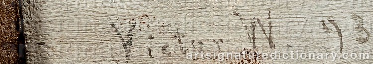 Signature by Victor WESTERHOLM