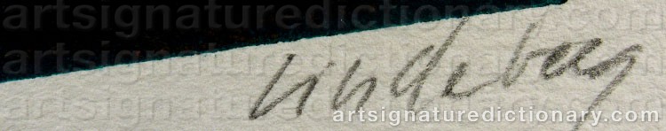 Signature by Lars LINDEBERG